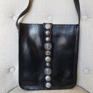Patricia Nash Renaissance Coin Leather Crossbody